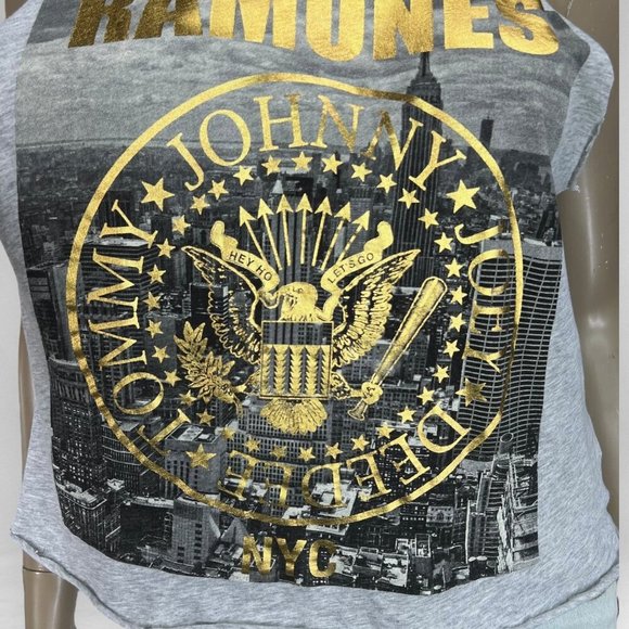 Ramones Band Gray‎ Tank Top M - Picture 6 of 7